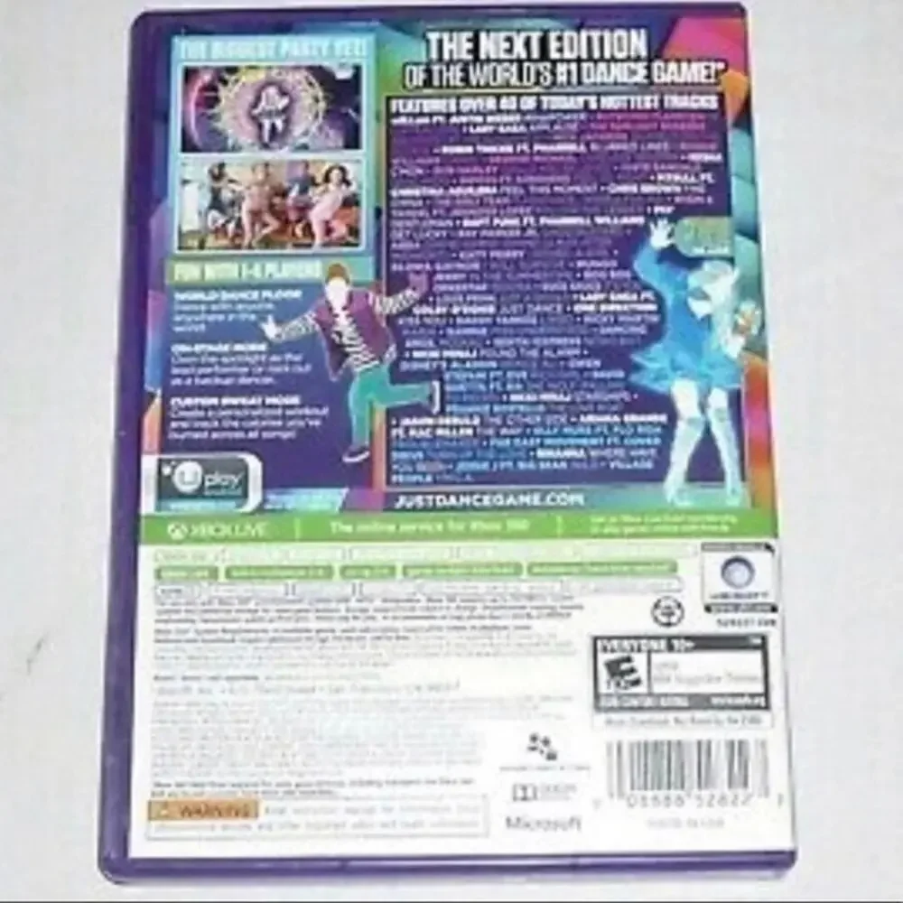 Just Dance 2014 (Microsoft Xbox 360, 2014) Video Game